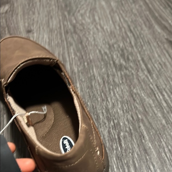 Dr. Scholl's Brown Suede Loafers with Elastic Goring - Picture 7 of 8